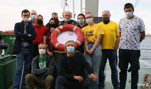 Фото из 46 экспедиции НИС &laquo;Академик Борис Петров&raquo;.