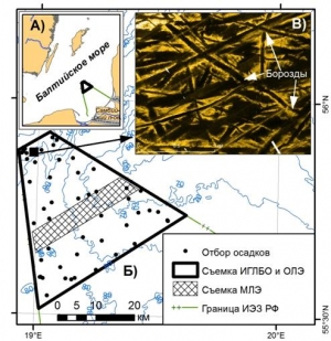 Iceberg and ice-keel ploughmarks on the Gdansk-Gotland Sill (south-eastern Baltic Sea)